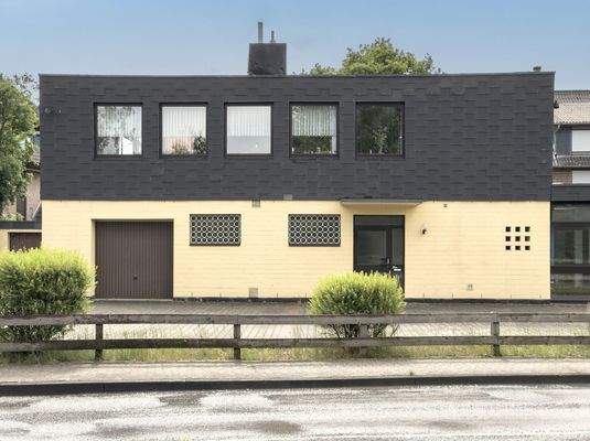 Frontansicht des Wohnbereiches