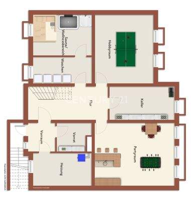 Grundriss Kellergeschoss