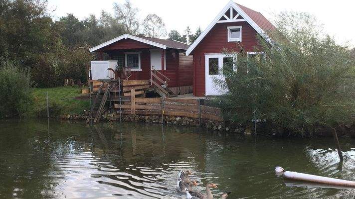 Außenansicht Finnhütte