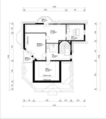 2. Obergeschoss Wohnung 09