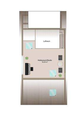 Grundriss Dachgeschoss