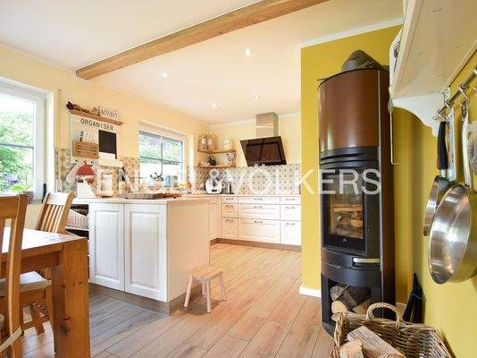 Die wunderschöne Küche im OG