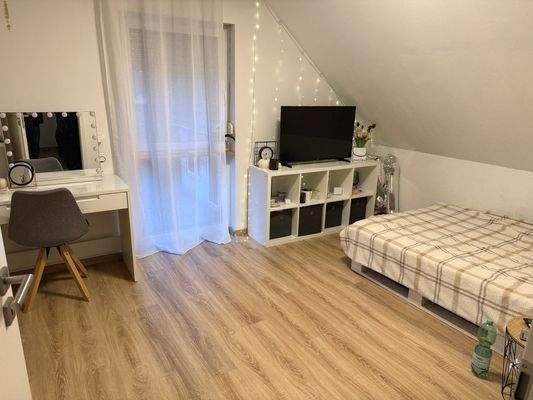 Eines von drei Zimmern