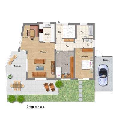 Grundriss Erdgeschoss