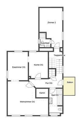 Grundriss Obergeschoss