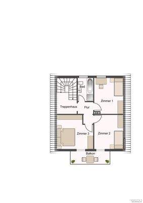 Grundriss Dachgeschoss