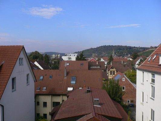 Ausblick Wohnzimmer (Westen)