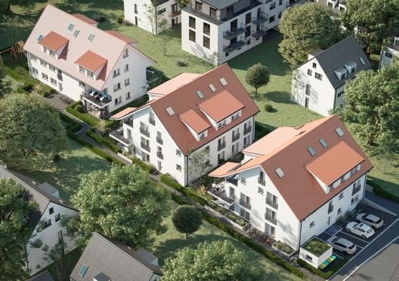 Nord-Ost-Ansicht - Vogelperspektive