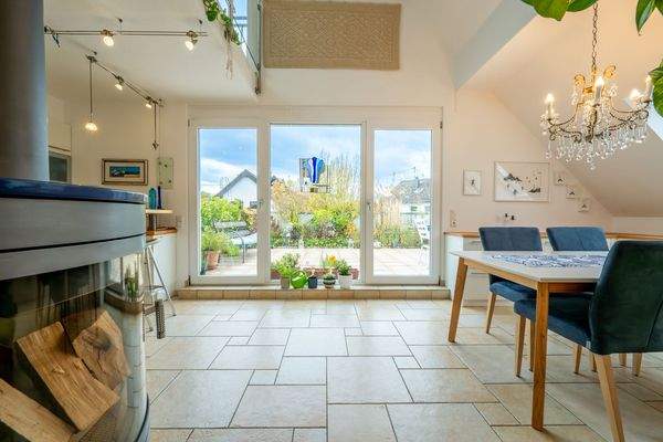 Direkter Zugang zum großen Dachgarten