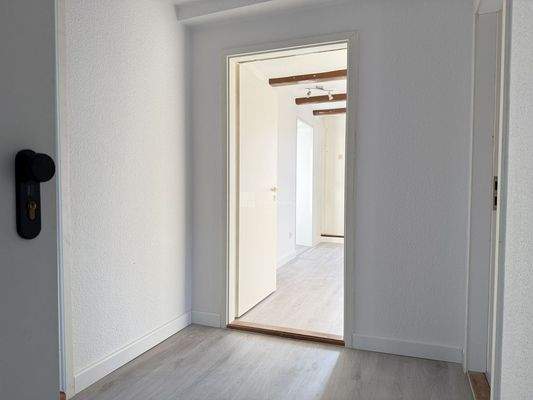 Empfang in der Wohnung 