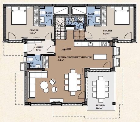 ID 7437 Neues zweistöckiges Haus in Sveti Vlas