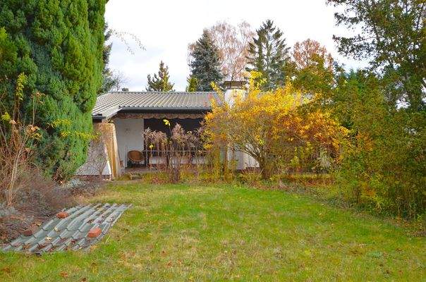 Garten Ansicht auf Haus