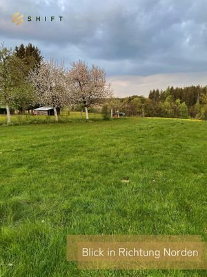 Grundstück POV Blick nach Nordwesten