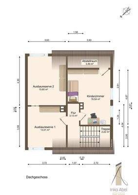 Grundriss Dachgeschoss