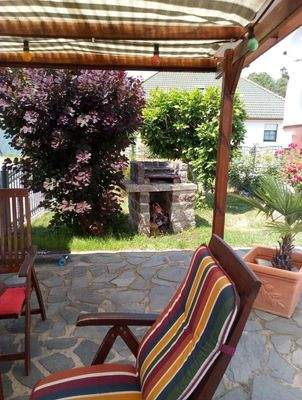 Blick auf das Grundstück