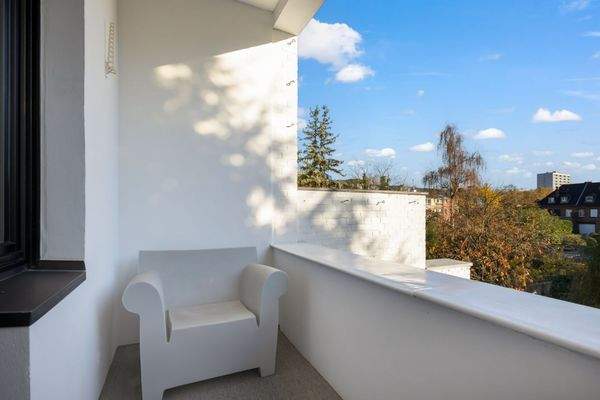 Balkon am Schlafzimmer