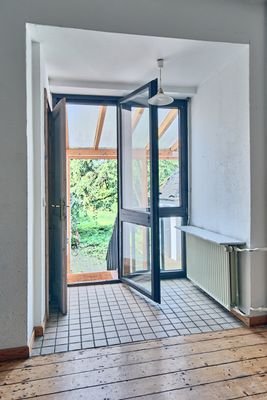 Ausgang zum Garten
