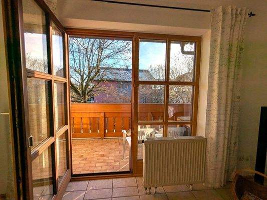 Zugang zum Südbalkon