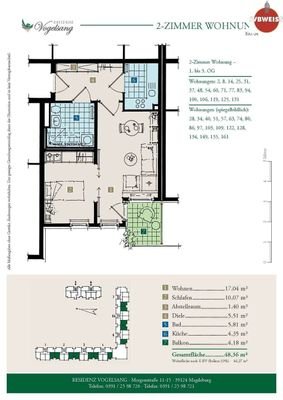 Grundriss WE134