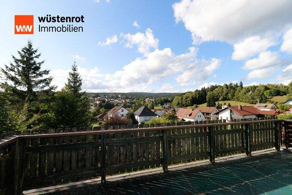 Balkon mit Fernblick