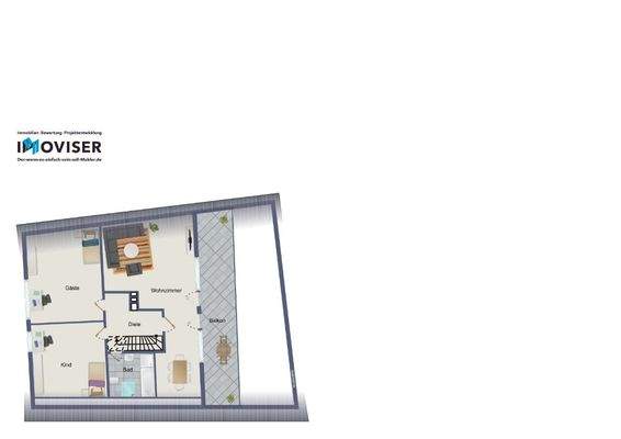 Dachgeschoss Wohn- und Geschäftshaus