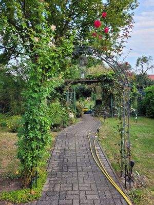 barrierefreier Weg Garten