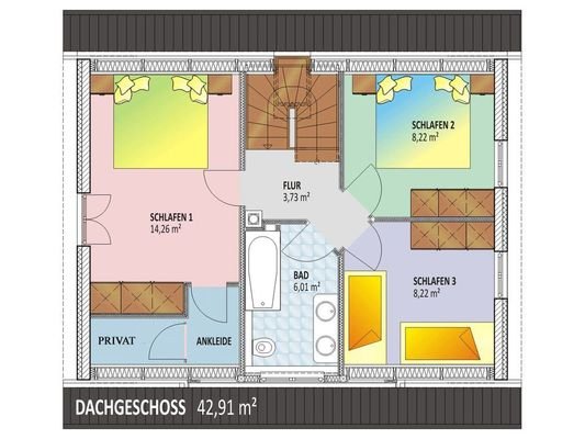 Grundriss DG