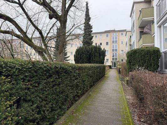 Durchgang zum Stellplatz