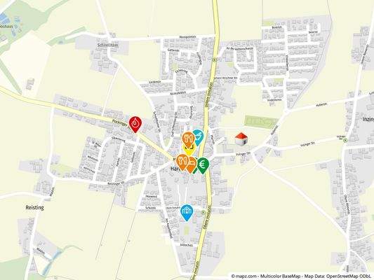 Geolyzer Kartenausschnitt