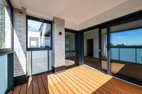 Balkon-Terrasse am Master-Schlafzimmer