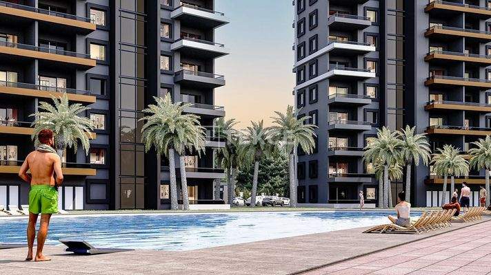 Brand-New Apartments Near the Beach in Mersin