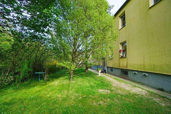 gartenseitige Hausansicht