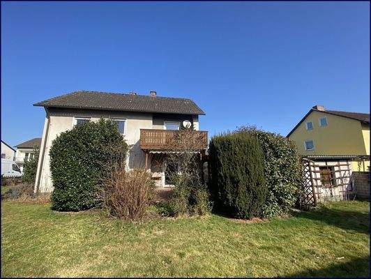 Rückansicht Wohnhaus