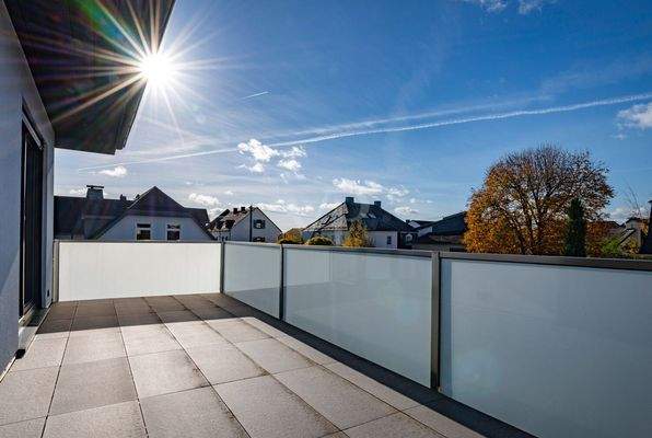 Balkon mit Blick