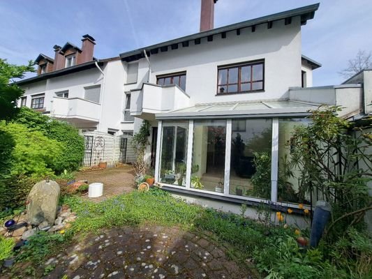 Haus, Blick von hinten