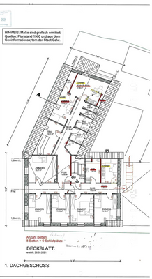 Plan 1. Dachgeschoss