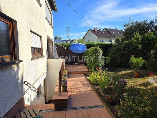 Zugangsmöglichkeit zum Keller vom Garten