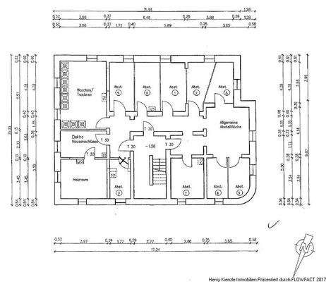Grundriss Abstellräume Nr 3