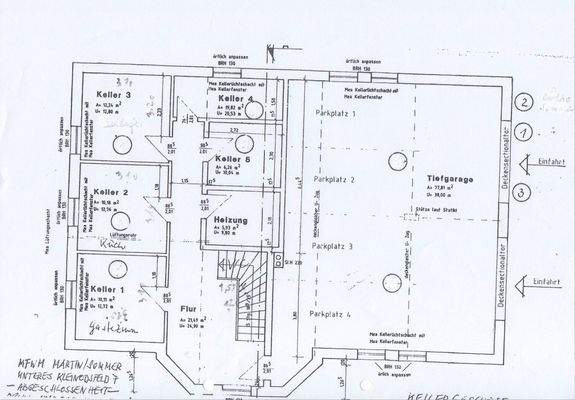 Grundriss Kellergeschoss