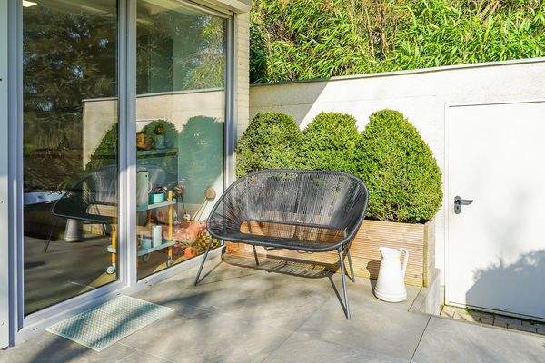 Terrassenbereich vor der Küche