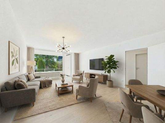 Wohn- & Essbereich  Einrichtungsbeispiel