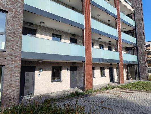 Aussenansicht Eingangsbereich