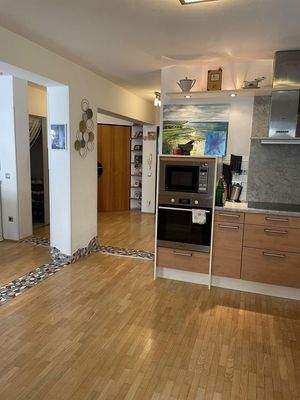 Küche mit Blick zum Eingang