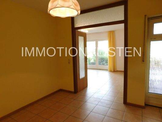 Blick ins Wohnzimmer EG Wohnung