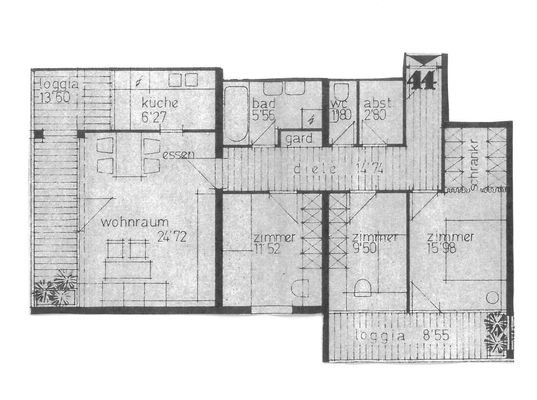 Grundrissplan