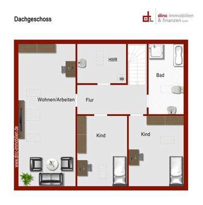  Bungalow Grundriss Dachgeschoss