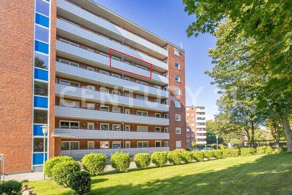 Ansicht Hauseingang / Laubengänge