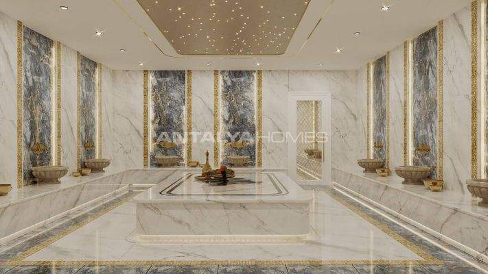 Sea and City View Apartments in Alanya Oba