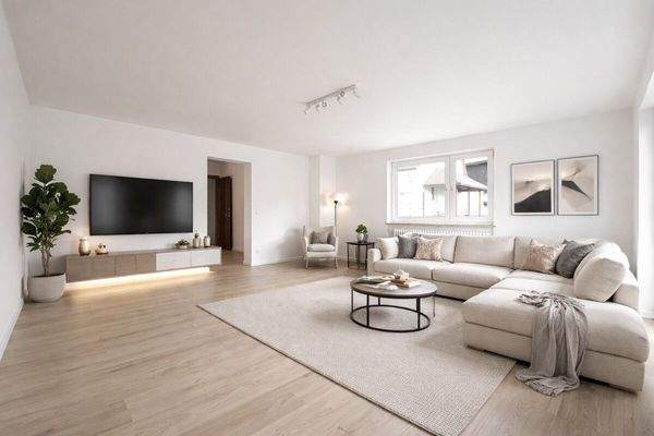 Visualisierung Wohnzimmer