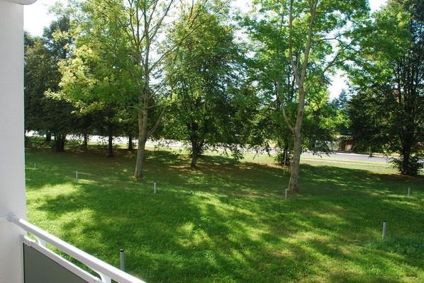 Ausblick Balkon